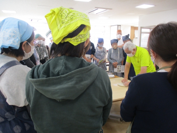 共催事業 そば打ち体験講座 ~そば打ち仲間 大募集~を開催しました。