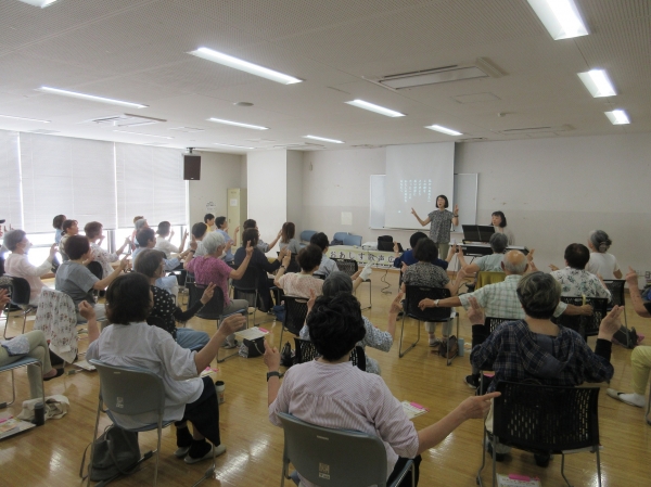 7月25日(土) おあしす歌声広場を開催しました。